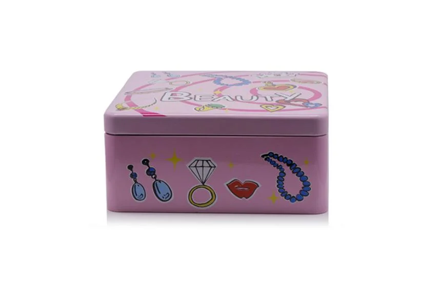 Fashion New Design Jewelry Custom Metal Tin Can Tin Box