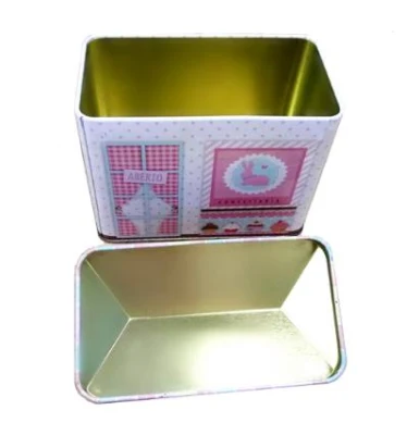 New Style House Shaped Candy Gift Tin Box